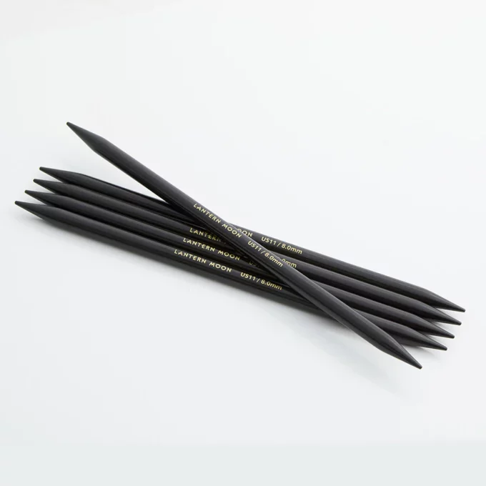 Lantern Moon I 15 cm lange Nadelspiel Nadeln "Double Pointed Knitting Needles"