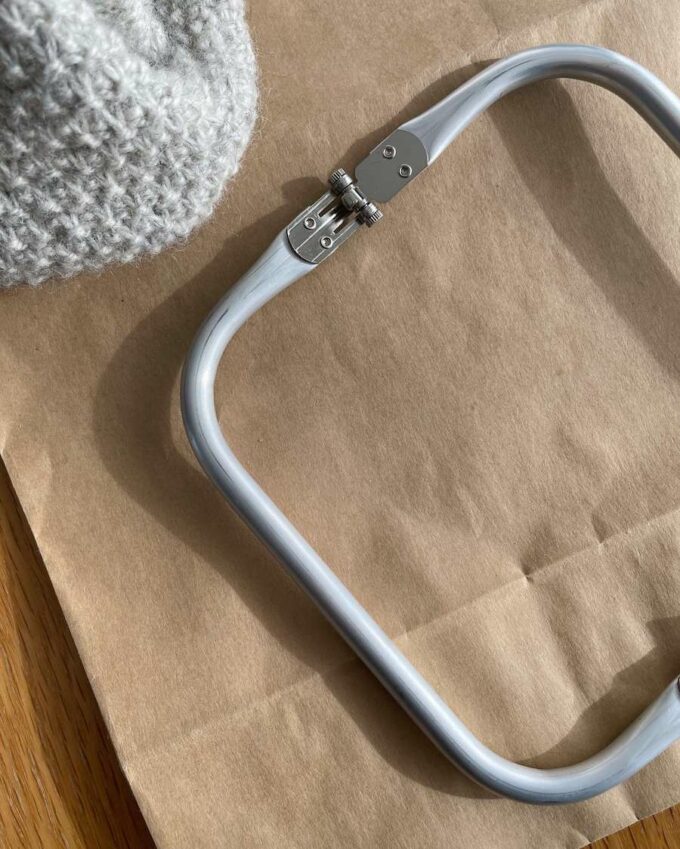 PetiteKnit I Rahmen große Clutch