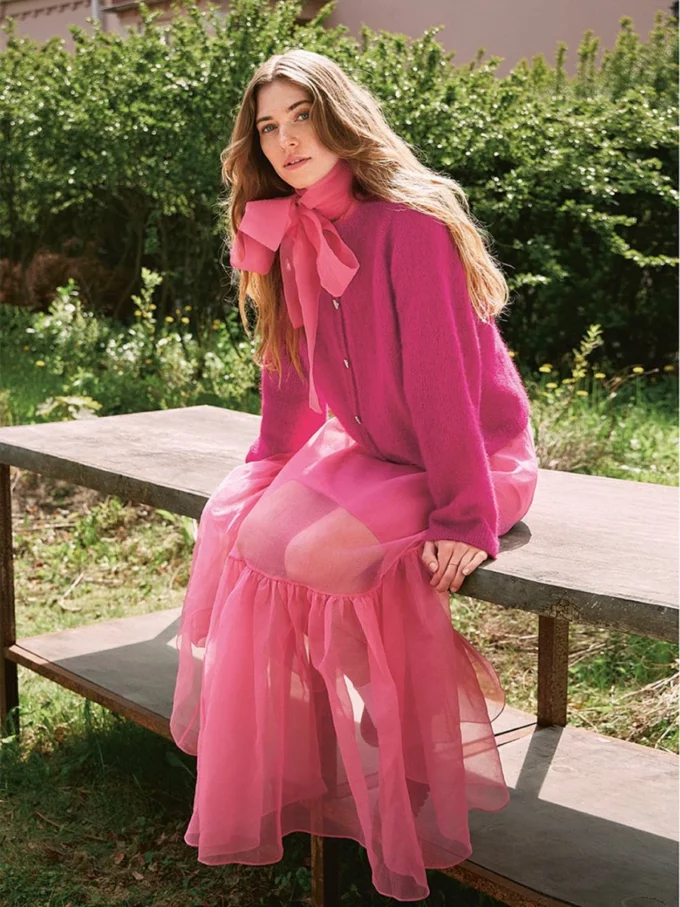 Sandnes Garn I 2308 (vol. 1) Nr. 3a + b Debutant Cardigan