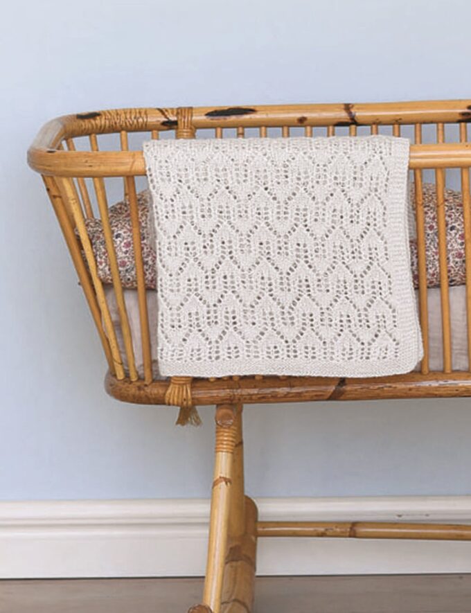 Le Knit I Hjem Babydecke