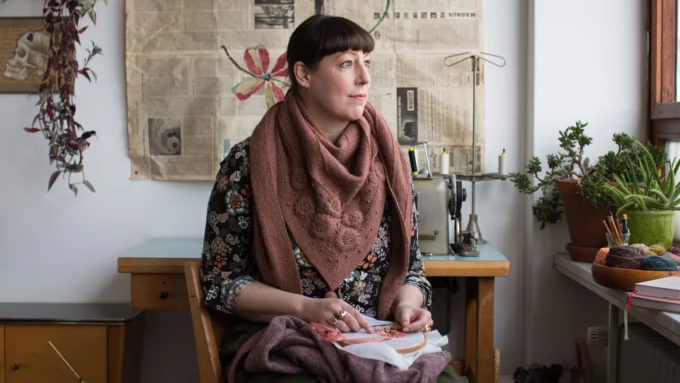 Laine Magazine I Embroidery on Knits