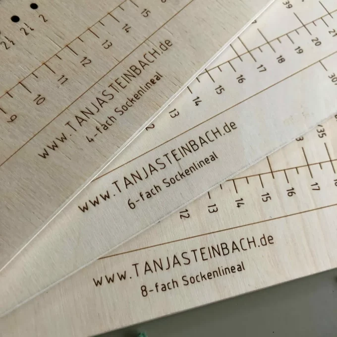 Lana Grossa I Sockenlineal by Tanja Steinbach