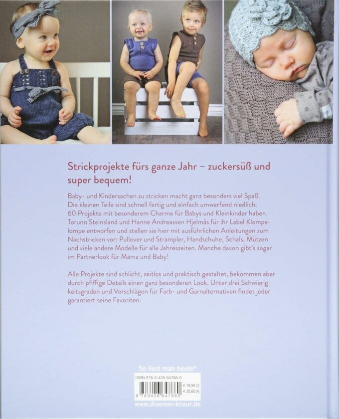 KLOMPELOMPE I Bezaubernde Strickprojekte für Babys und Kinder