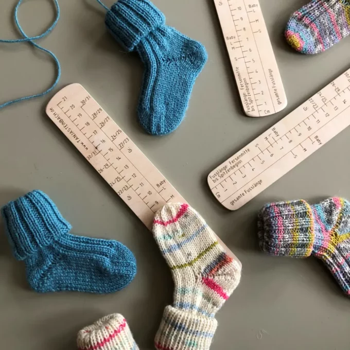 Lana Grossa I Sockenlineal by Tanja Steinbach