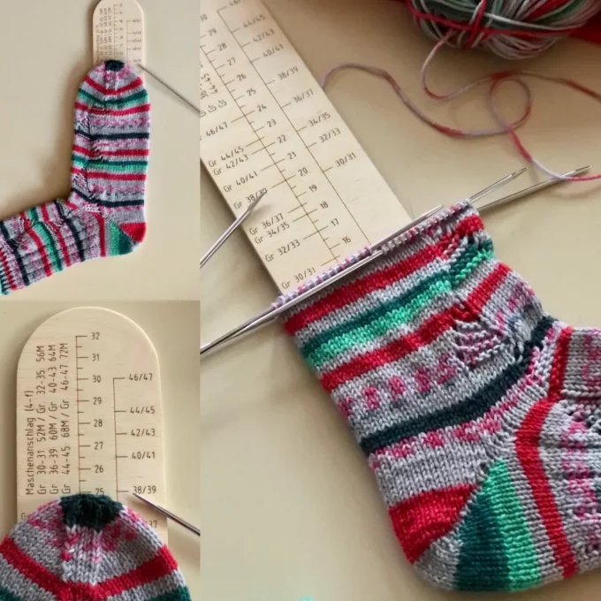 Lana Grossa I Sockenlineal by Tanja Steinbach