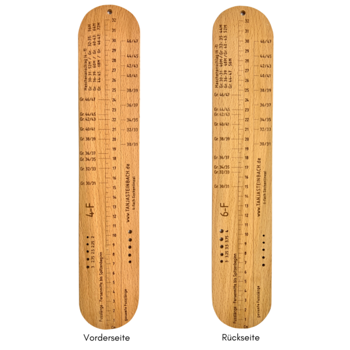 Lana Grossa I Sockenlineal by Tanja Steinbach