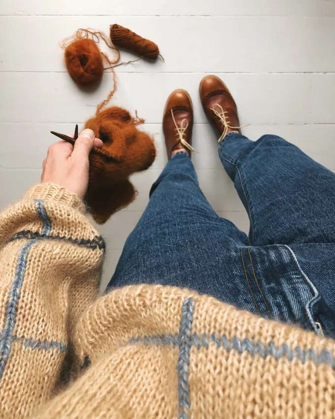 PetiteKnit I Scotty Sweater