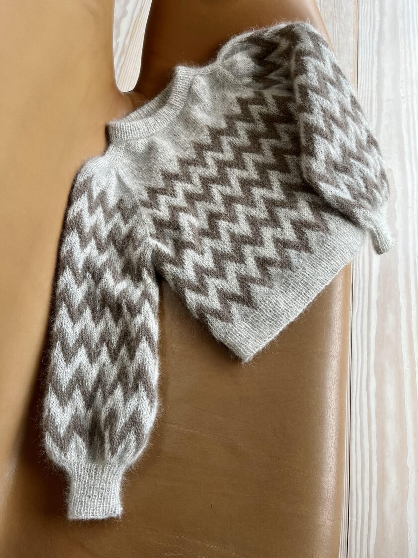 NORgardknitters I PUFFY ZIGZAG – Bild 5