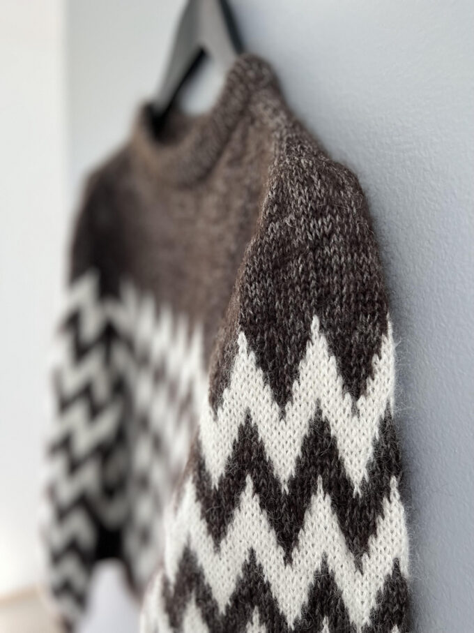 NORgardknitters I PUFFY ZIGZAG