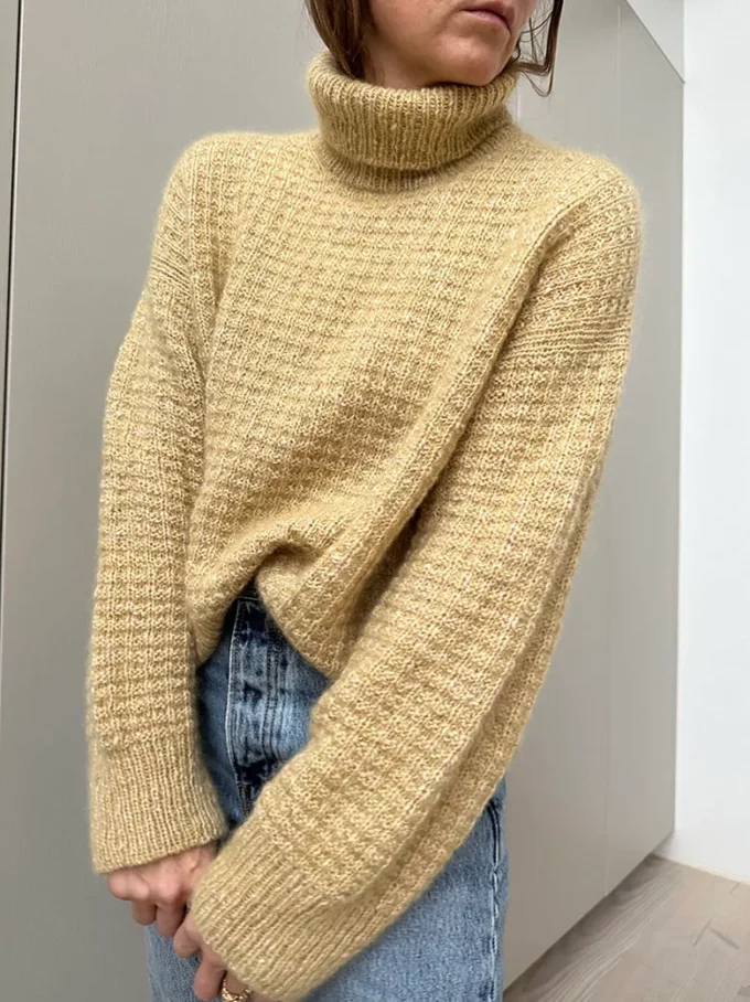 Otherloops I Waffle Loop Roll-Neck