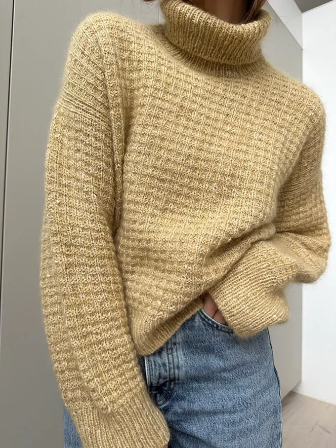 Otherloops I Waffle Loop Roll-Neck