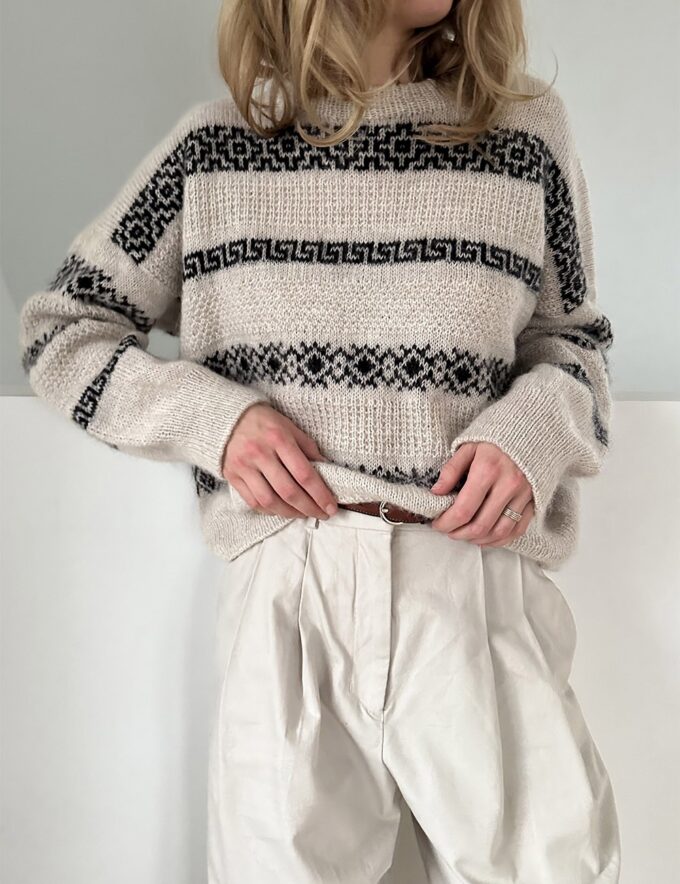 LE KNIT I Terracotta Sweater