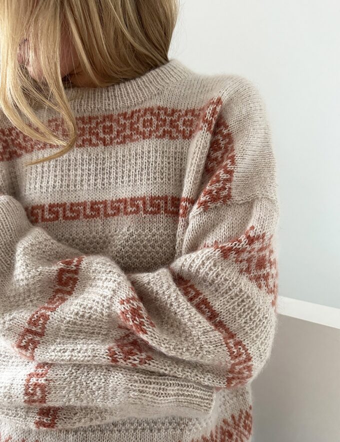 LE KNIT I Terracotta Sweater