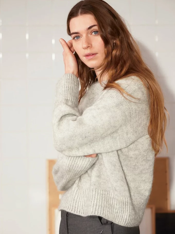 Sandnes Garn I Heather Sweater (2403-13)