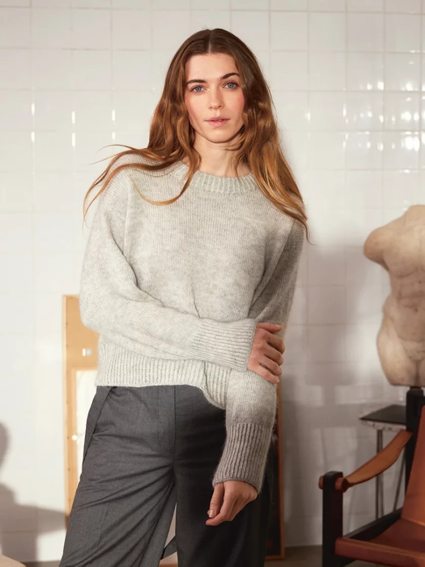 Sandnes Garn I Heather Sweater (2403-13)