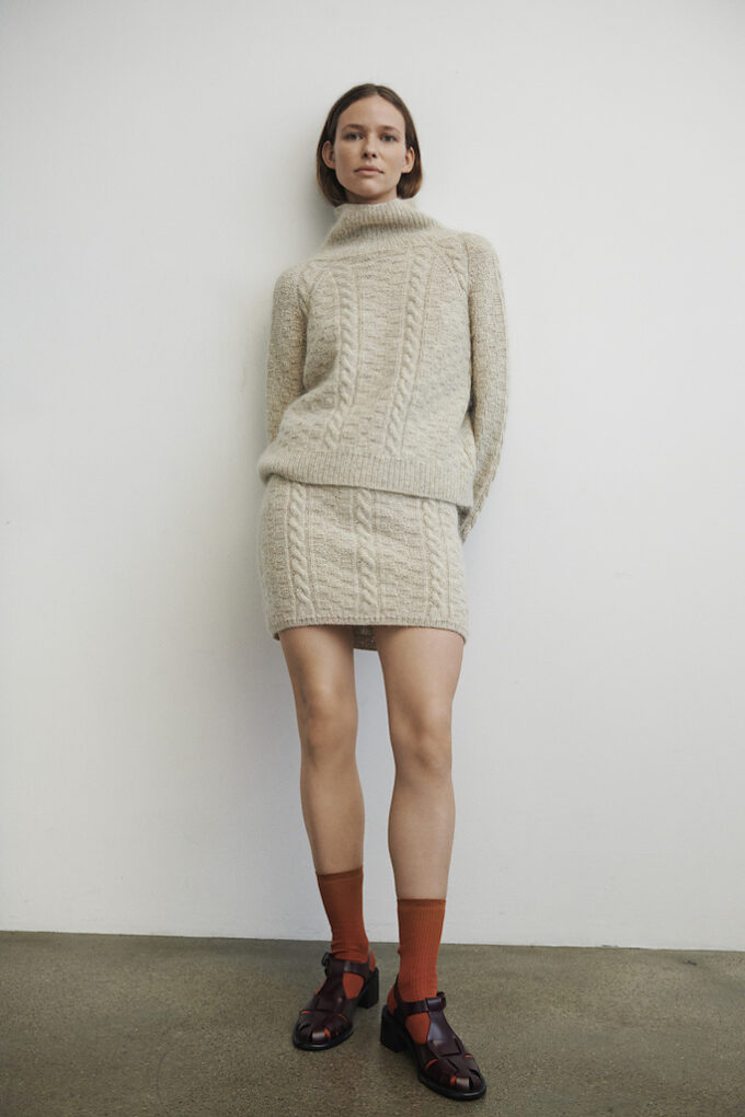 Aegyoknit I Gerda Skirt (Rock)