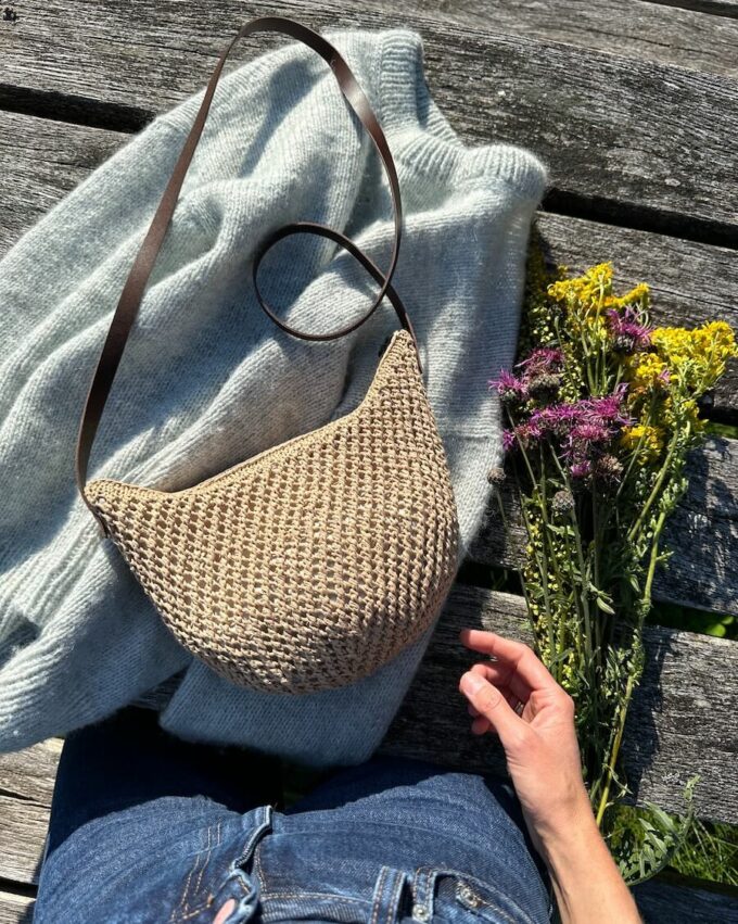 PetiteKnit I Florence Bag Lederriemen