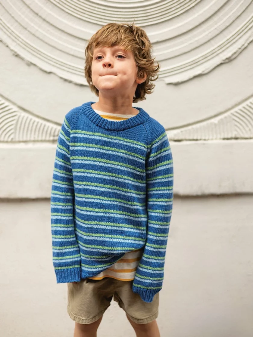 Sandnes Garn I Collin Sweater Junior (2405-7)