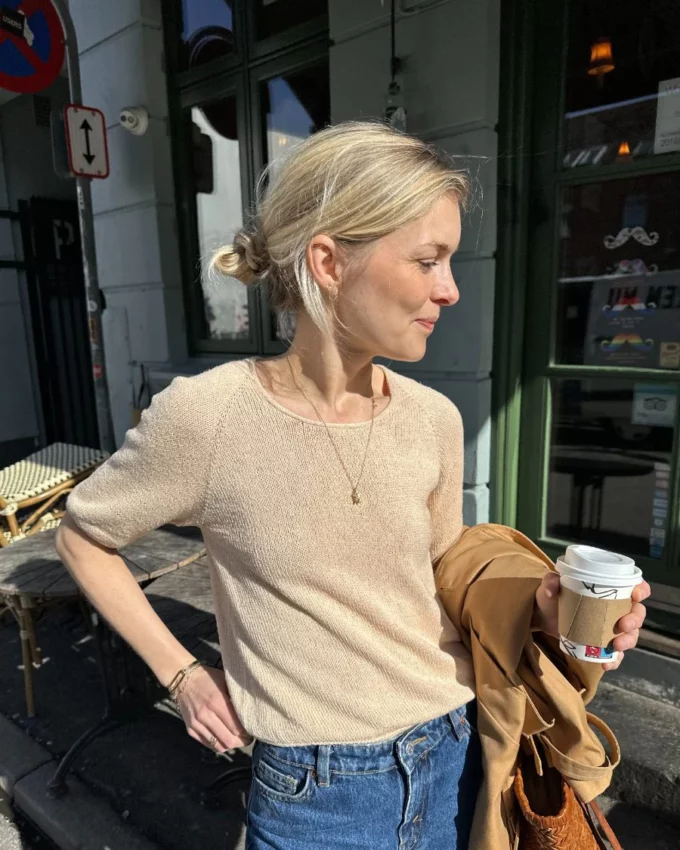 PetiteKnit I Kumulus Tee O-Neck