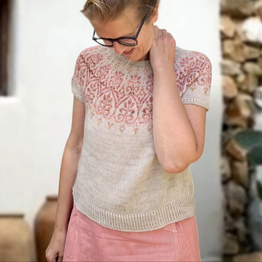Elenor Mortensen I Art Nouveau Sweater – Bild 7