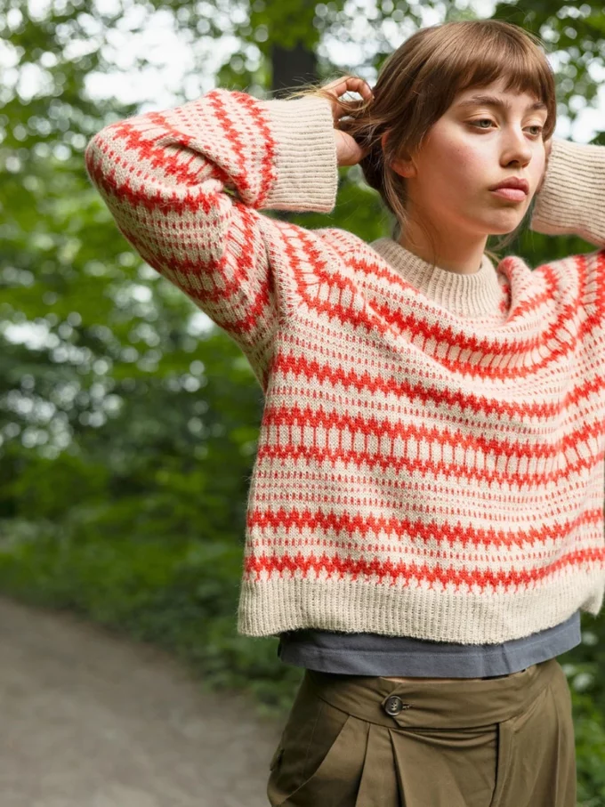 Sandnes Garn I  Kleiva Damengenser "Variante Mini Alpakka" 2410-04