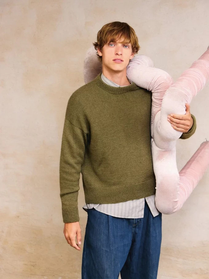 Sandnes Garn I  William Sweater Man 2412-01