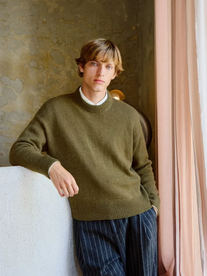 Sandnes Garn I  William Sweater Man 2412-01