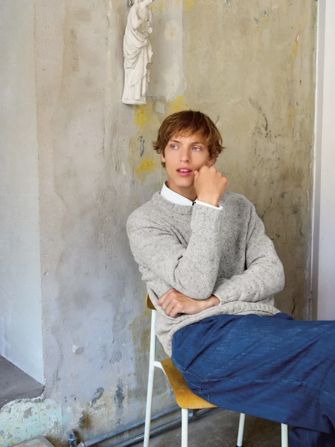 Sandnes Garn I  Brandan Sweater Man 2412-08