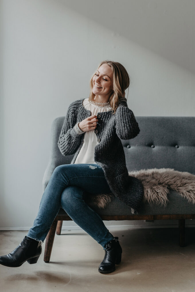 Trine Bertelsen I Dreamy cardigan my size