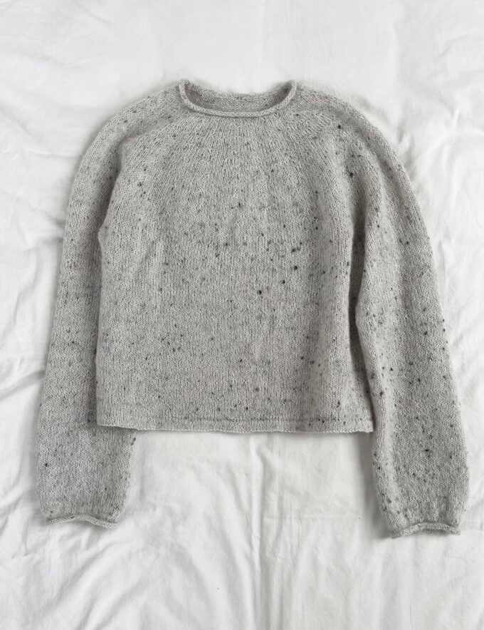 Le Knit I Plain Yoke Blouse