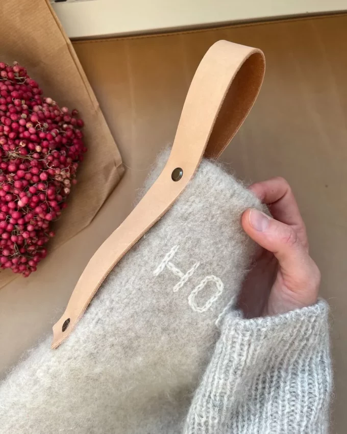 PetiteKnit I Lederriemen