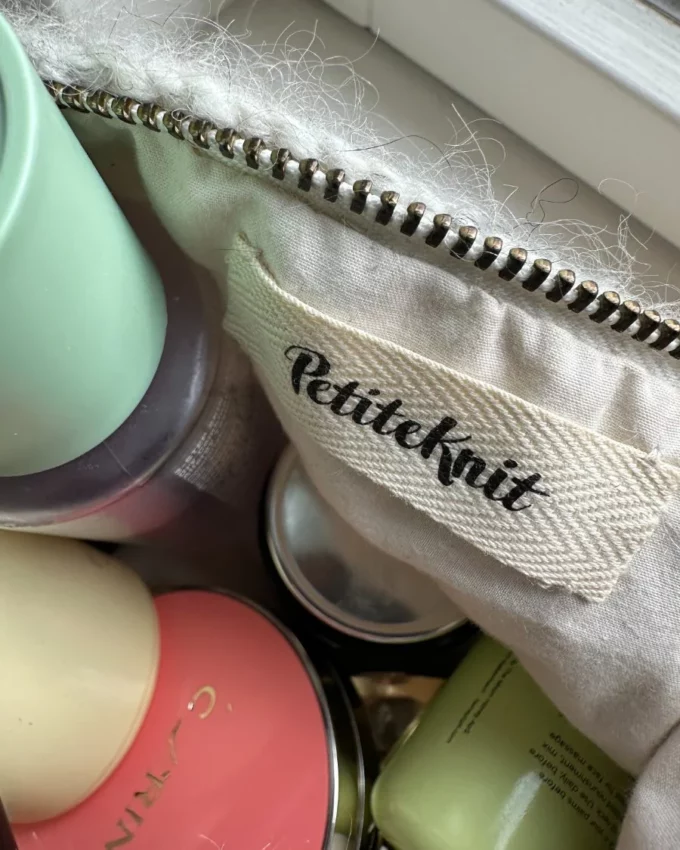 PetiteKnit I Baumwollfutter für Case 23 cm