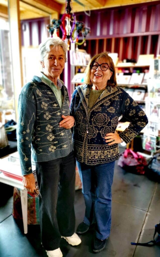 Monika links, Ulrike rechts