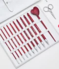 Knit Pro I Amore Austauschbare Tunesische Häkelnadeln - Set – Bild 4