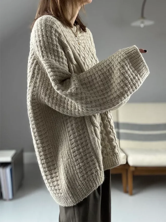 Otherloops I Waffle Loop Sweater Dress