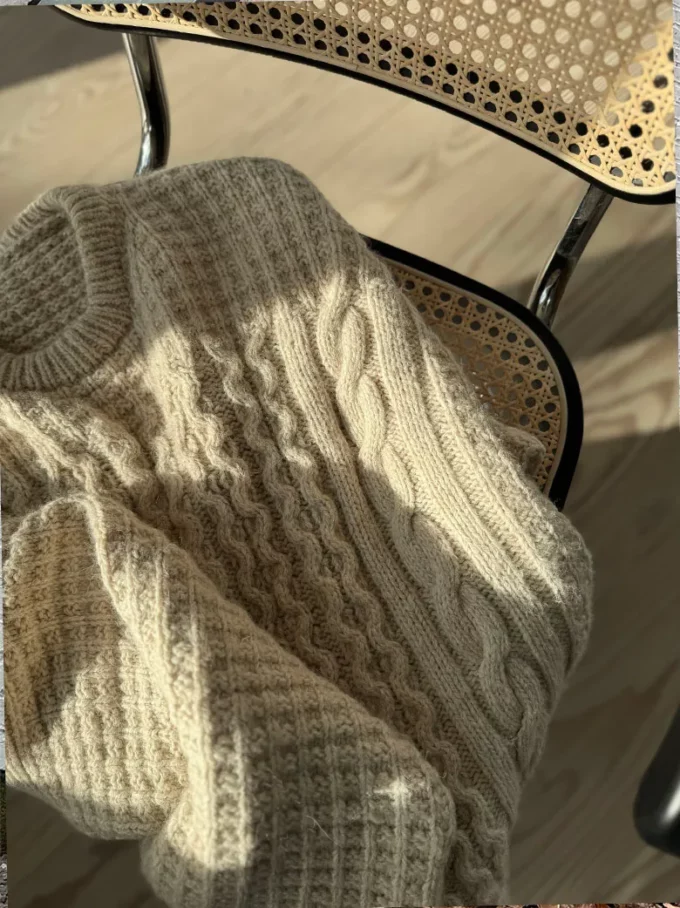 Otherloops I Waffle Loop Sweater Dress