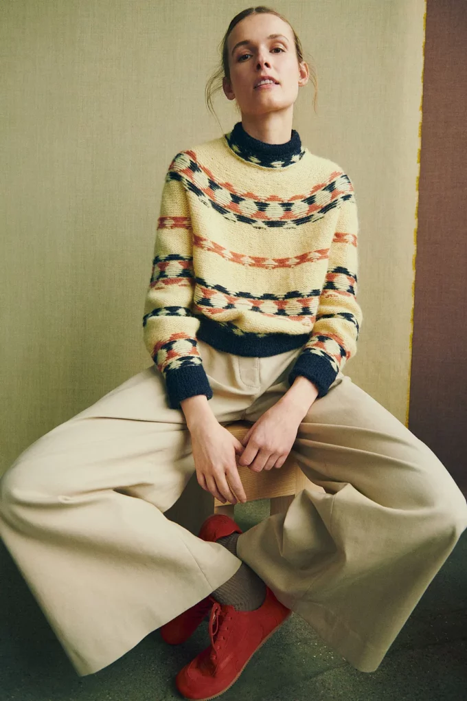 Helga Isager I Gunta Sweater (Variante Eco Soft)