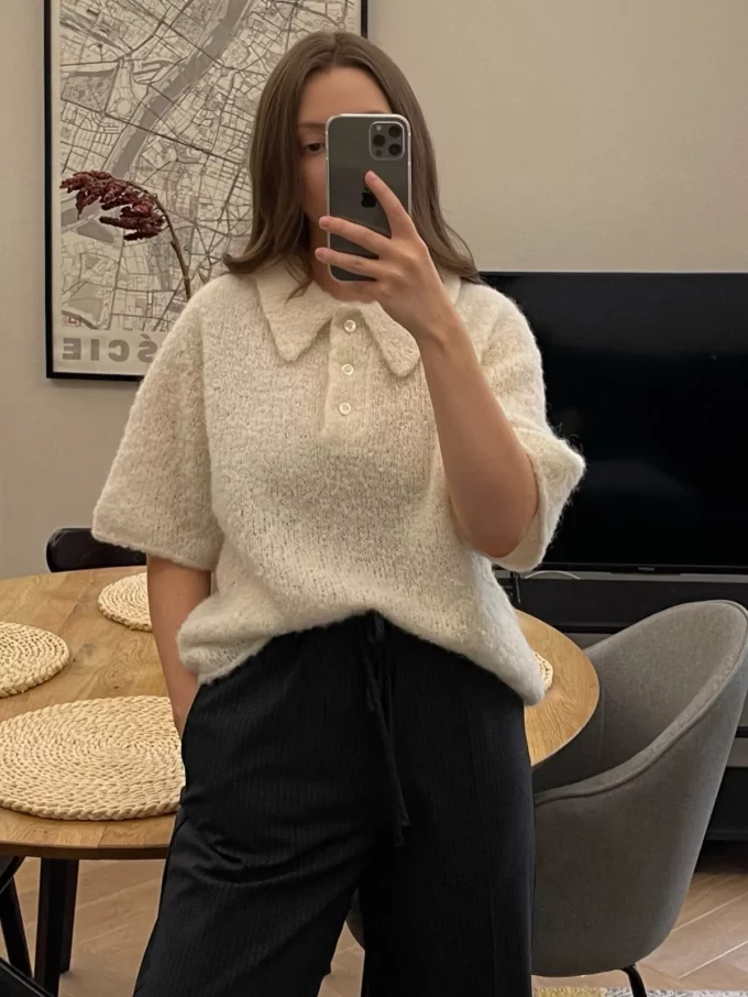 Moreca knit I Maren Tee Boucle