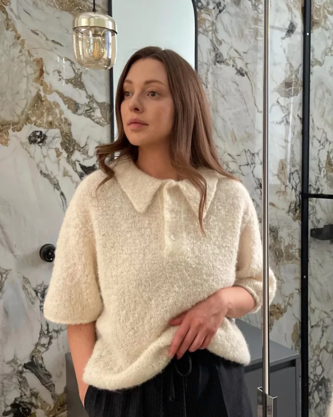 Moreca knit I Maren Tee Boucle