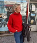 PetiteKnit I Scarlet Sweater