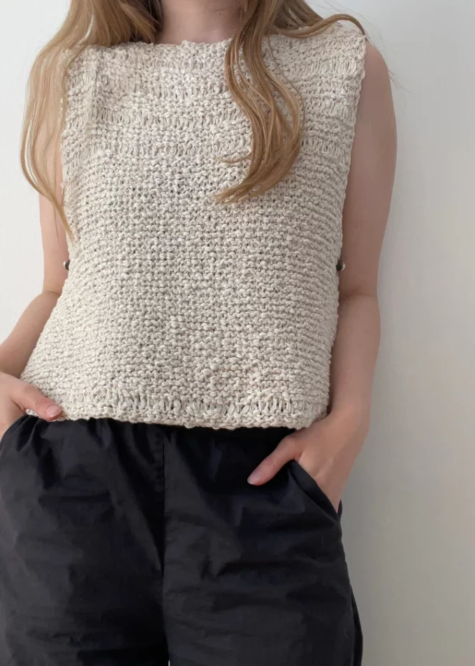 Aegyoknit I Sephia Top