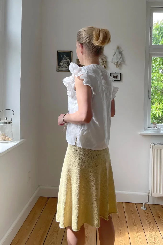 Trine Bertelsen I Linette's skirt