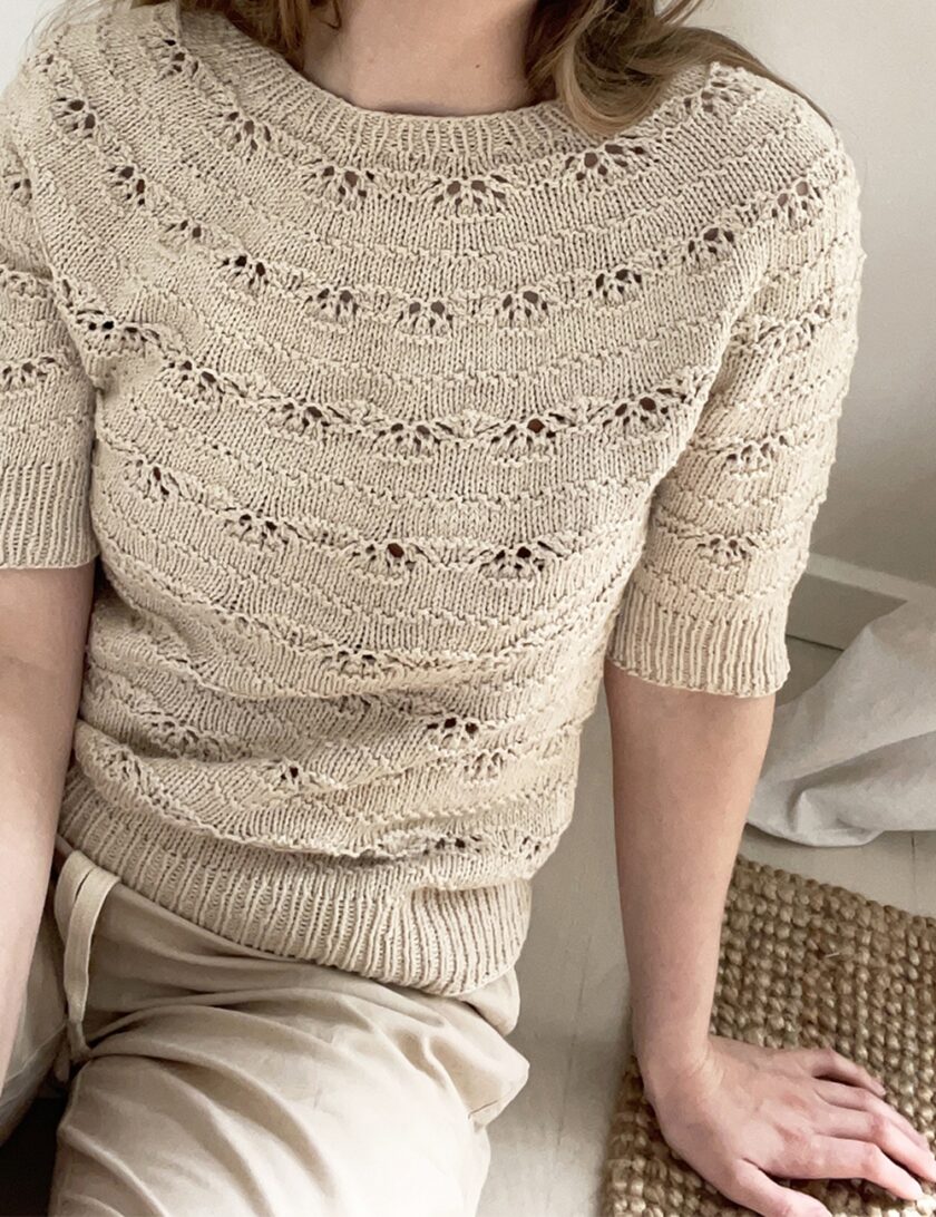 Le Knit I Musling Tee – Bild 3