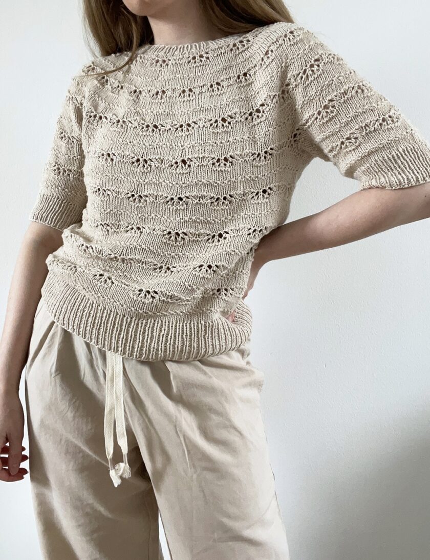 Le Knit I Musling Tee – Bild 6