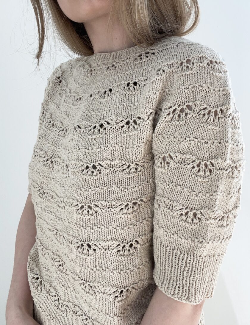 Le Knit I Musling Tee – Bild 5