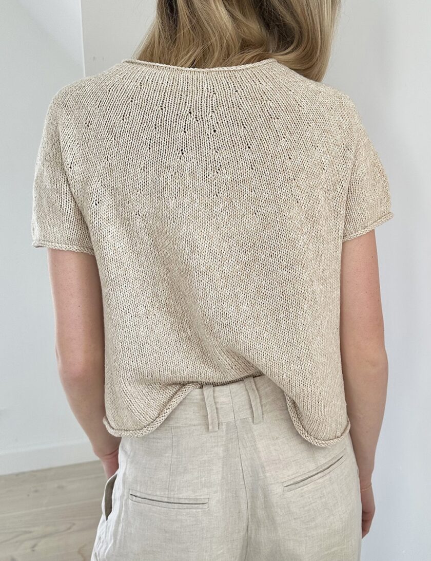 Le Knit I Plain Yoke Tee 20 – Bild 5