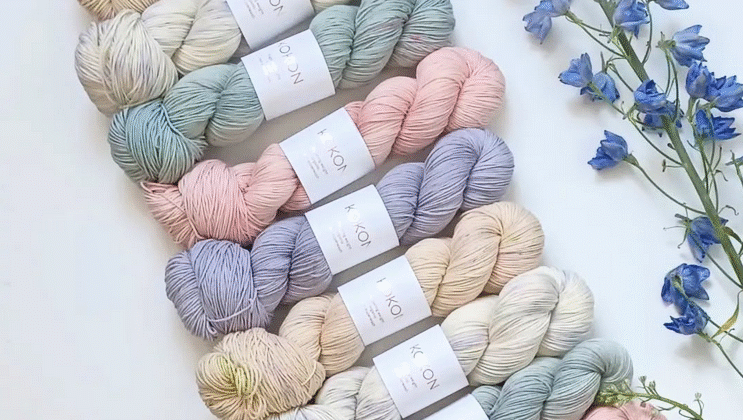 Kokon Yarn: Handgefärbte Schönheiten & meditative Maschen