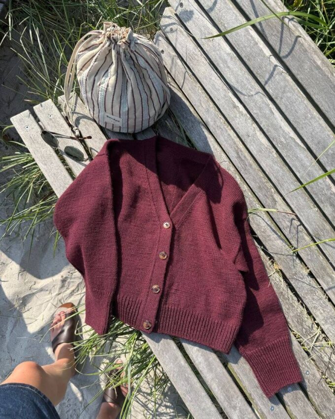 PetiteKnit I Scarlet Cardigan