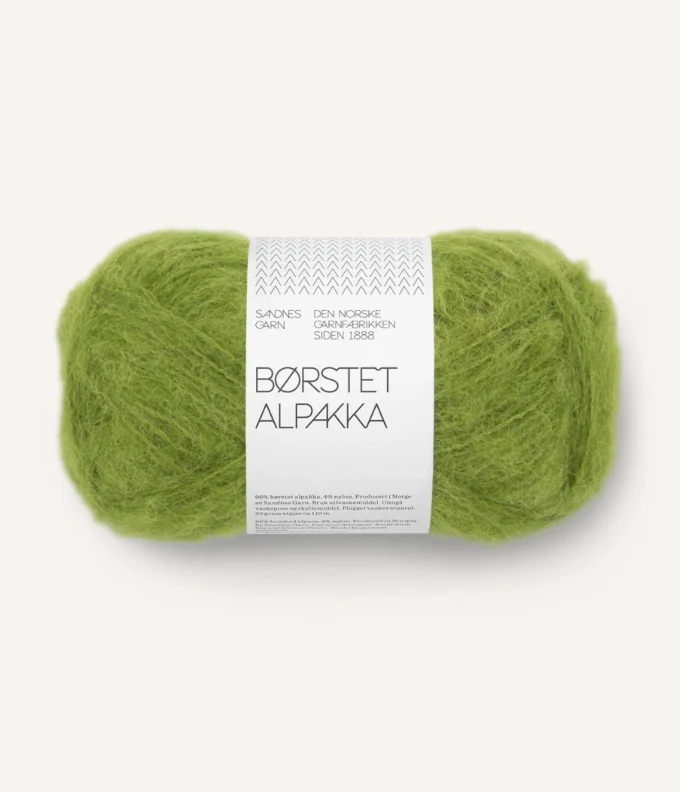 Sandnes Garn│ Borstet (Børstet) Alpakka