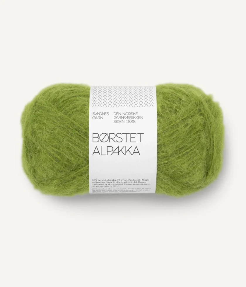 Sandnes Garn│ Borstet (Børstet) Alpakka